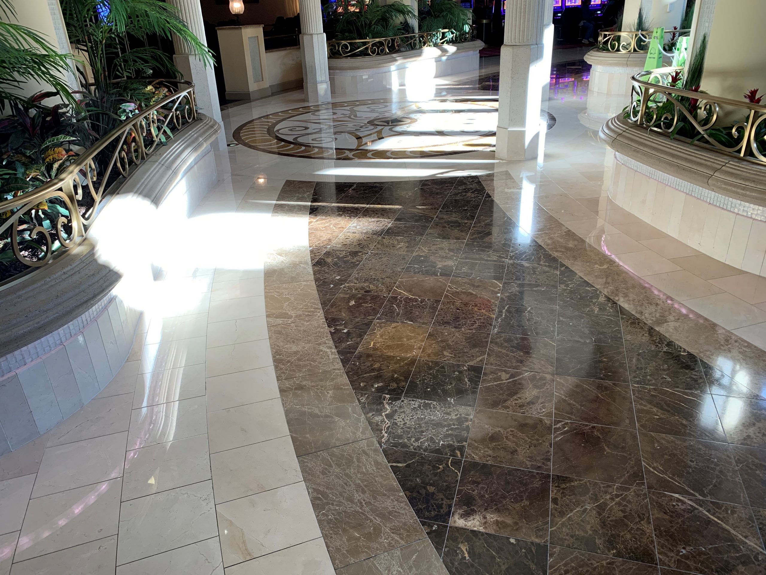 Stone floor and VCT Tile Care