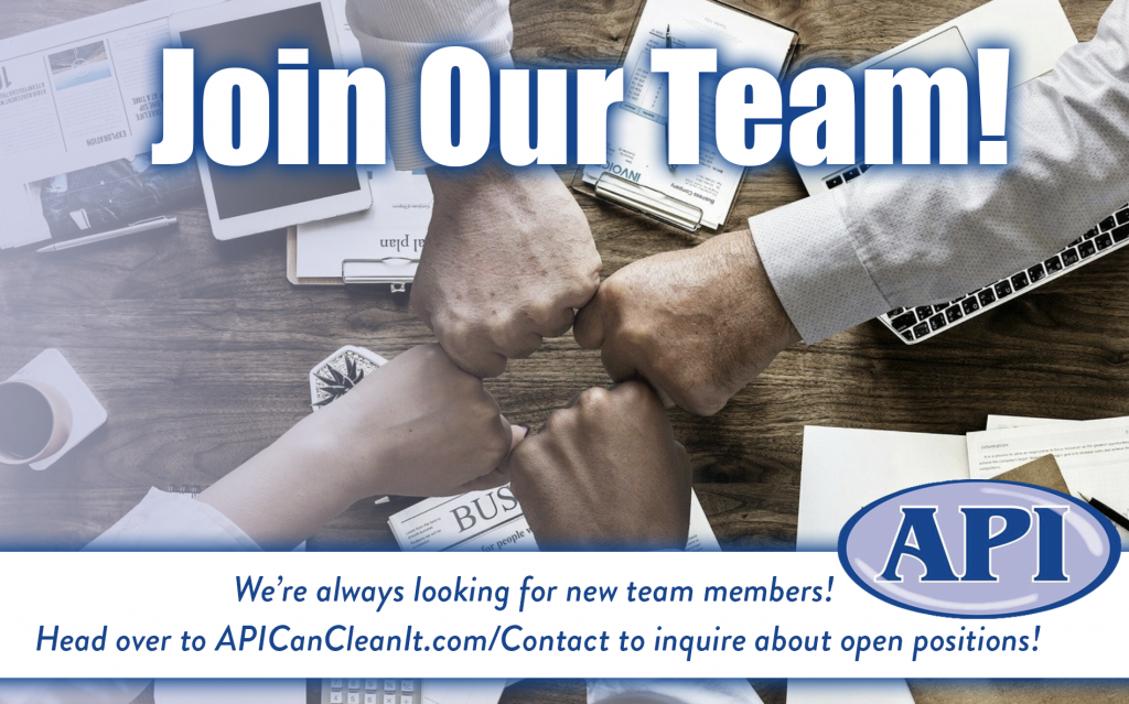 Looking for a Change of Pace? Come work for API! – Aqua Pro Inc.